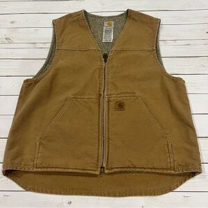 Carhartt Canvas Men’s Work Vest Sz L